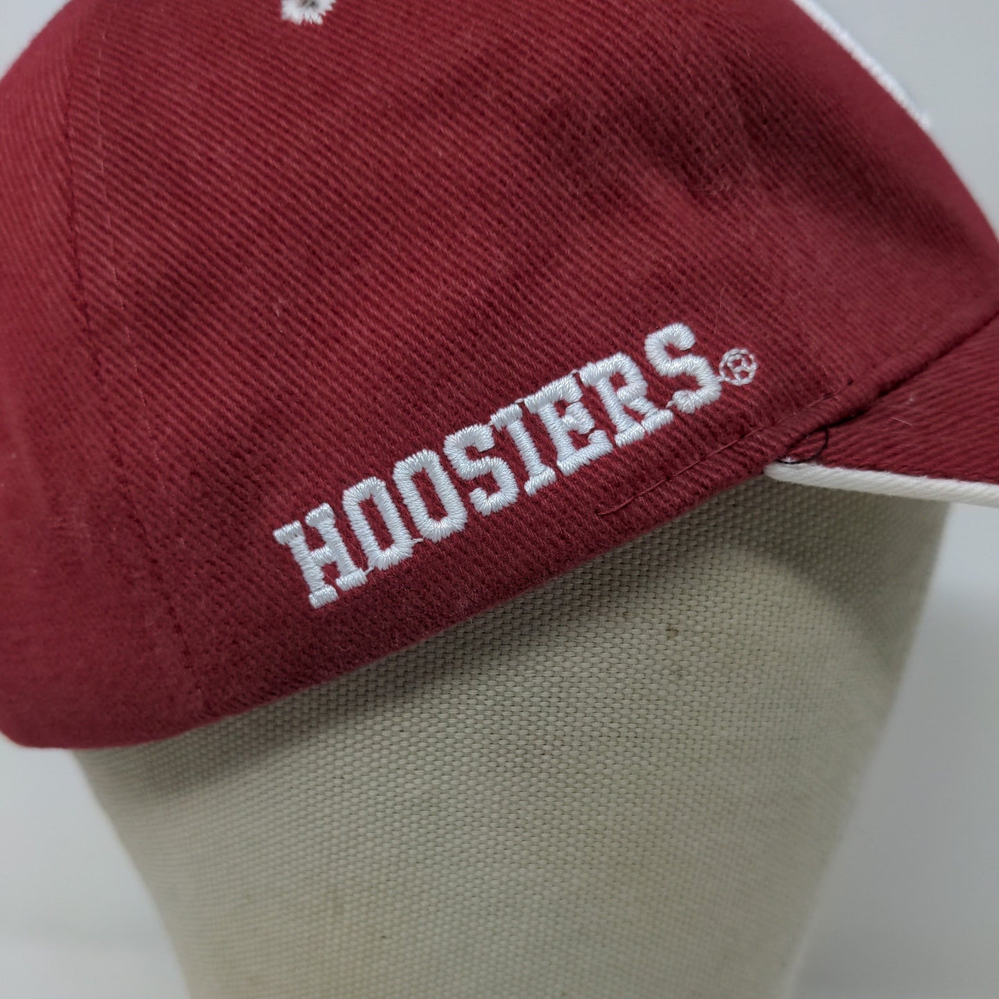 Steve & Barry's IU Indiana Hoosiers Strapback Hat Embroidered Logo Red OSFA