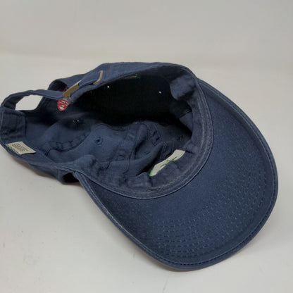 Cabela's Men's Slideback Hat Blue Size OSFM Embroidered Pioneer Seed Logo DuPont