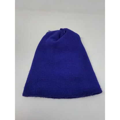 Bulldogs Knit Ski Cap Beanie Hat Purple Toboggan Cap Spell Out