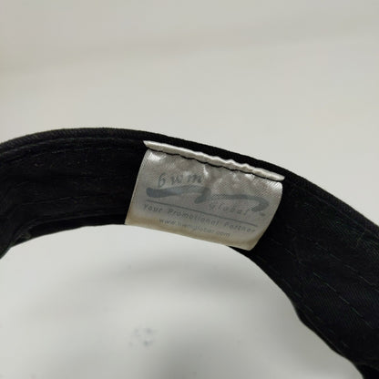 MLB Pittsburgh Pirates PNC Bank Sun Visor Hat Black Gold Embroidered OSFA