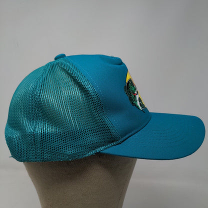 Bass Pro Shops Men's Snapback Hat Gone Fishing Trucker Cap Blue OSFM