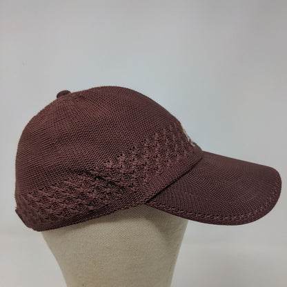 Kangol Women's Strapback Hat Brown Adjustable Embroidered Logo