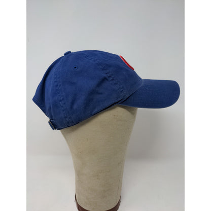 MLB Chicago Cubs Baseball Slideback Hat OSFA Twins Enterprise Cap Blue