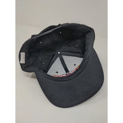 JB Justice Bros Racing Snapback Adjustable Hat Embroidered Logo Black