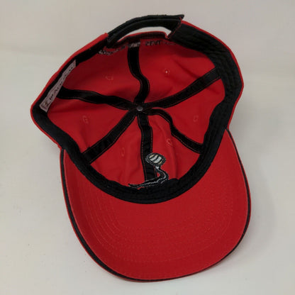 Black Seal Bermuda Men's Strapback Hat Red BYC Regatta 2019 Goslings Rum Cap