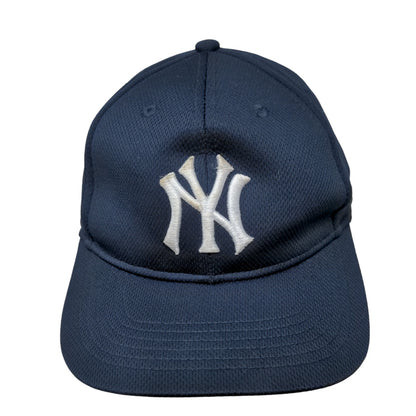 OC Sports Team MLB Boy's Strapback Hat Blue New York Yankees Embroidered Logo