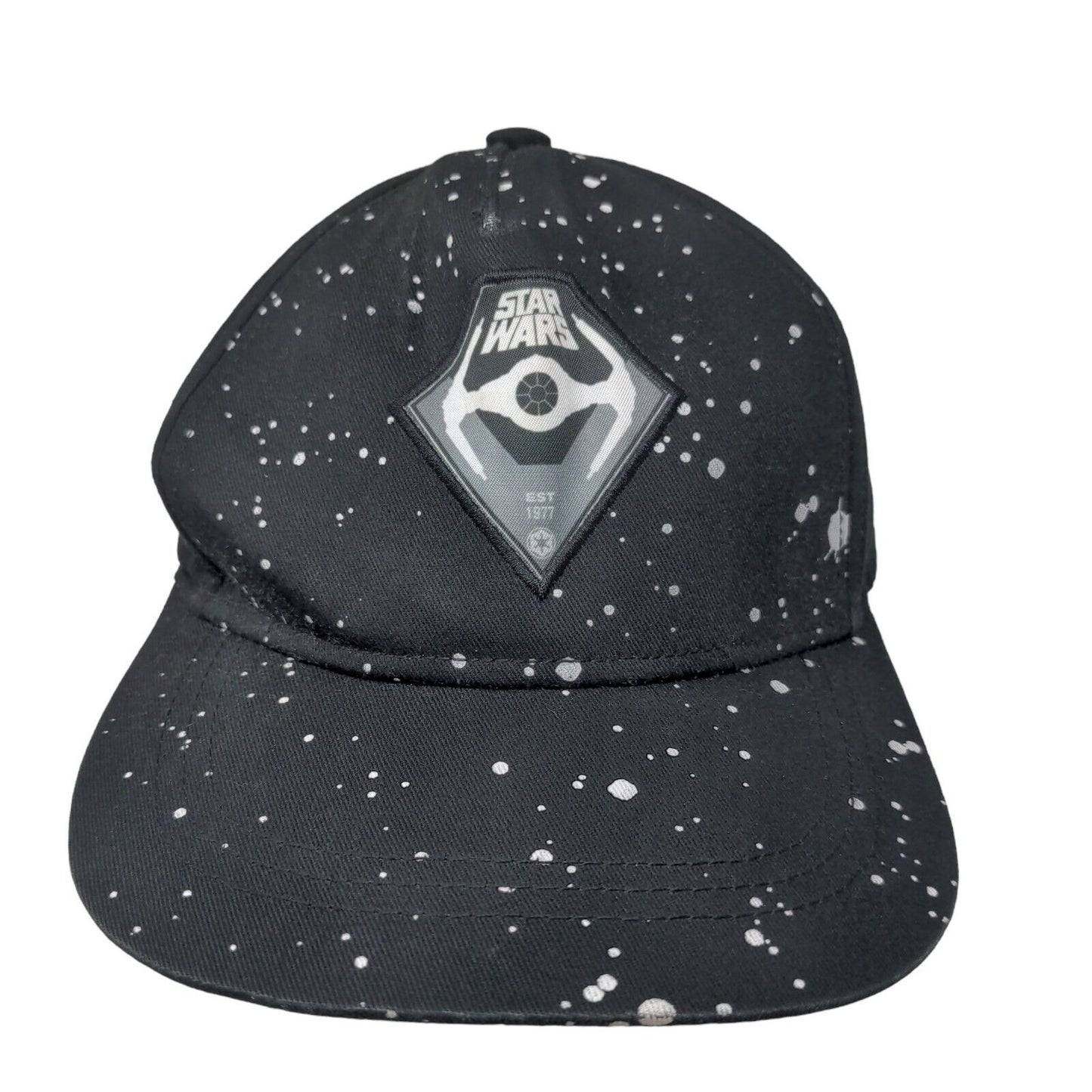 Star Wars Boy's Snapback Hat Black Size L/XL 8+ Years Tie Fighter Logo