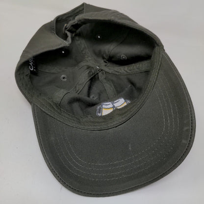 Carbon Elements Men's Slideback Hat Brown Size O/S Embroidered Beer Logo