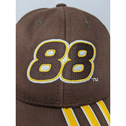 UPS Racing Youth Hat Dale Jarrett #88 Cap Chase Authentics Strapback Brown