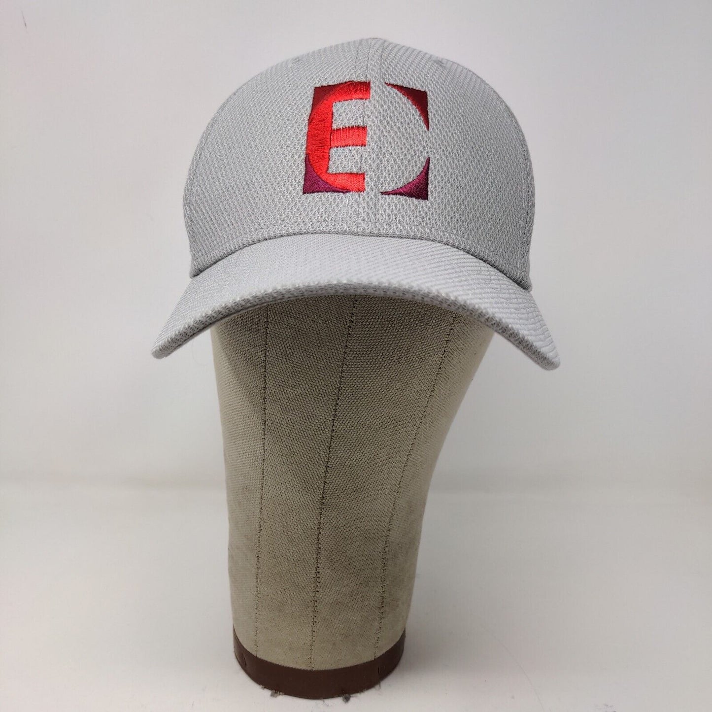New Era Mens Fittted Hat Gray Size S-M 0.0 Safety No Accident Embroidered