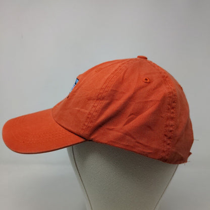 Alternative Men's Slideback Hat Orange Adjustable Embroidered Mt Agamenticus