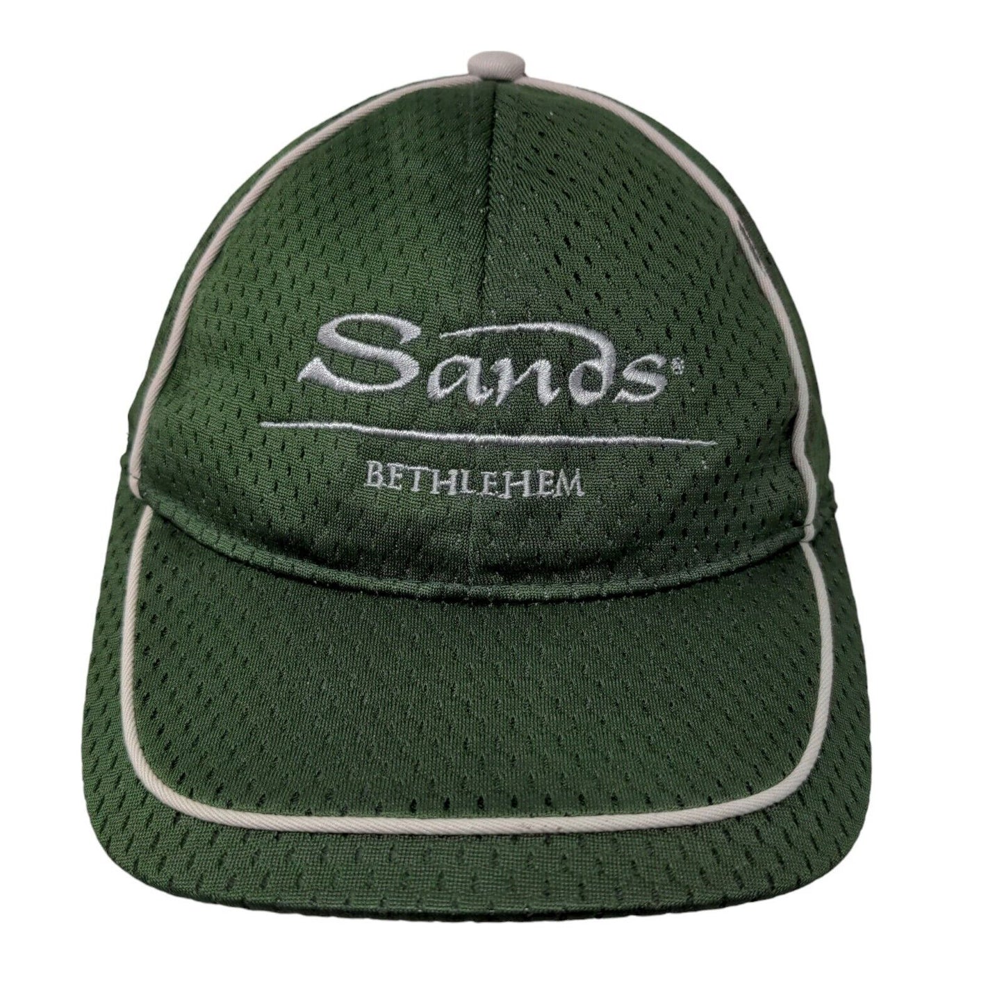 Fahrenheit Men's Strapback Hat Green Adjustable Sands Bethlehem Casino