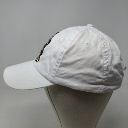 Disney Parks Men's Mickey Mouse Hat White Size Adult Strapback Shiny Official