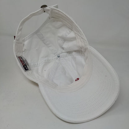 Cuffy's of Cape Cod Men's Slideback Hat White Size Adult Embroidered Lobster