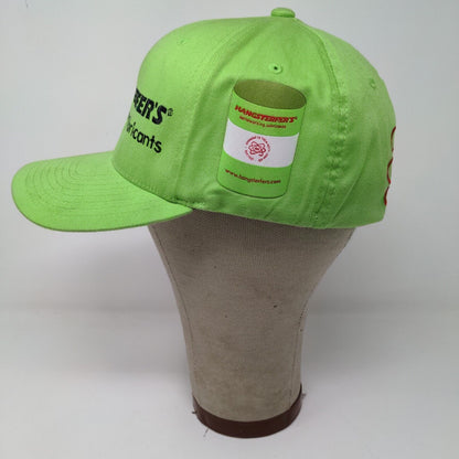 Hangsterfers Metalworking Lubricants Baseball Cap Embroidered Green Flexfit L/XL