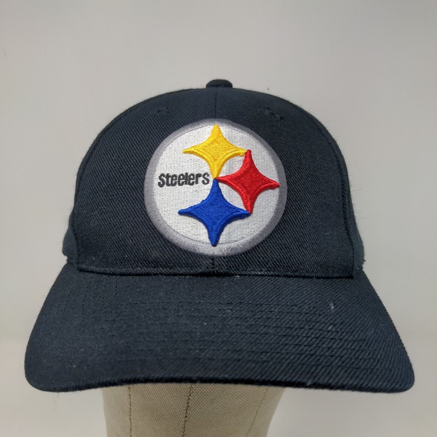 Logo Athletic Men's Snapback Hat Black OSFA NFL Pittsburgh Steelers