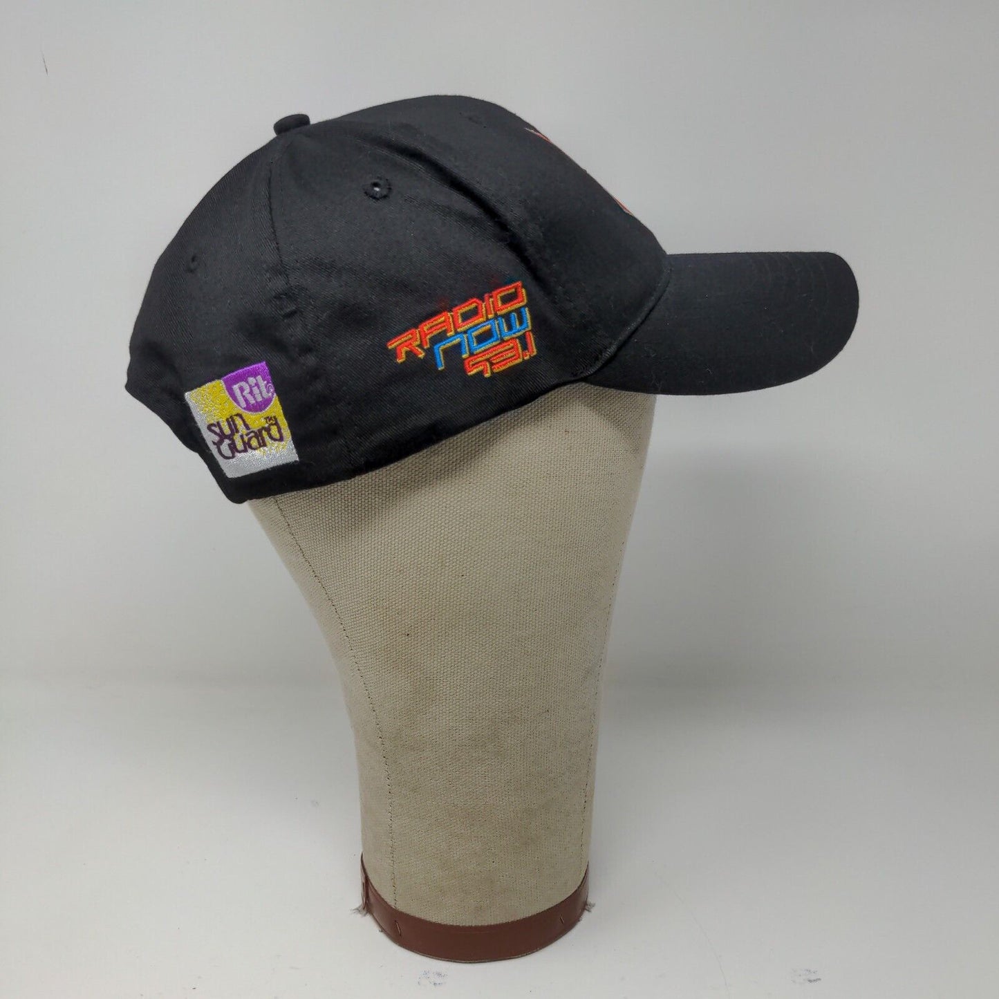 MLB Indianapolis Indians Pepsi WishTV Radio Now Promo Snapback Hat Black OSFA