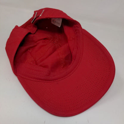 Unbranded Men's Slideback Hat Red Size Adult Blank Adjustable