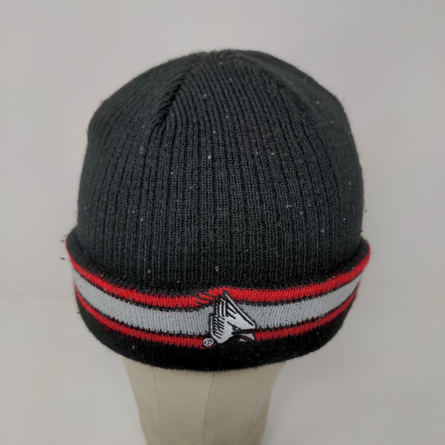 NCAA Brand Ball State Cardinals Beanie Toboggan Hat Embroidered Logo Black