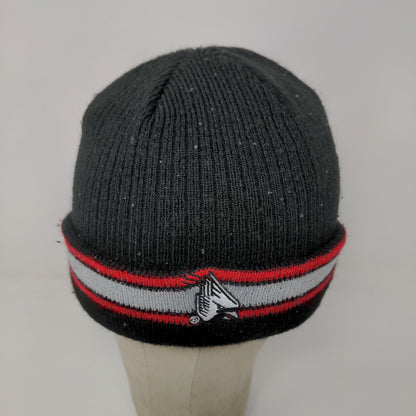 NCAA Brand Ball State Cardinals Beanie Toboggan Hat Embroidered Logo Black