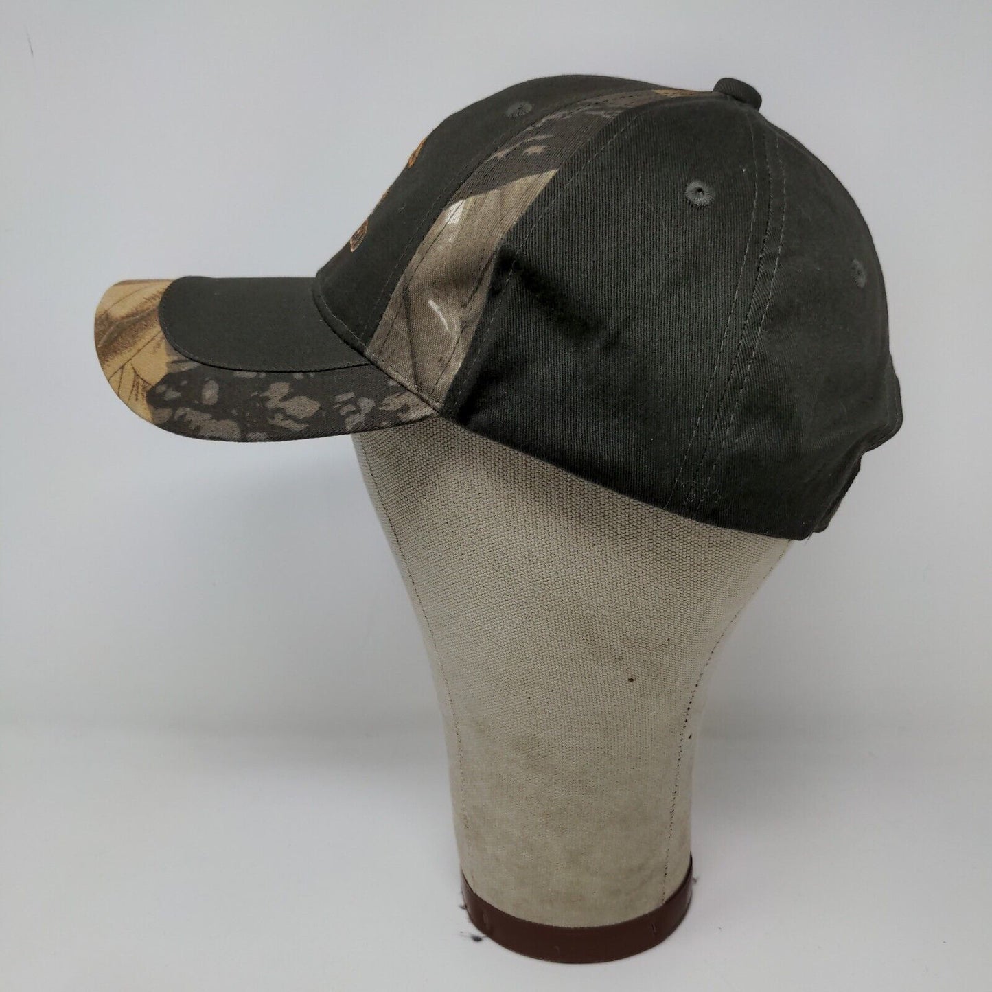 Camo Brown Ducks Unlimited Volunteer Adjustable Strapback Hat Cap Embroidered