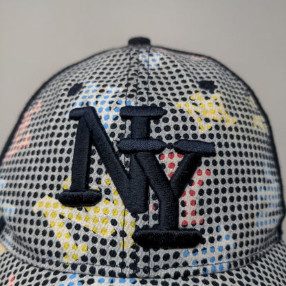 Unbranded Men's New York Strapback Hat Multicolor Embroidered Wool Blend