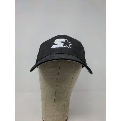 Starter Pro Flex Joe Gibbs Racing Fitted Hat Size M/L Black Embroidered Logo