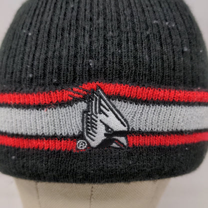 NCAA Brand Ball State Cardinals Beanie Toboggan Hat Embroidered Logo Black