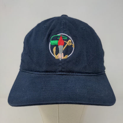 WearGuard Men's FlexFit Fitted Hat Blue OSFA Embroidered Anchor Logo