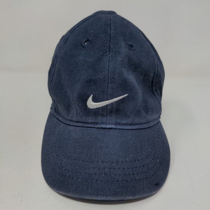 Nike Baby Strapback Hat Blue Size Infant Embroidered Swoosh Logo