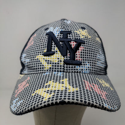 Unbranded Men's New York Strapback Hat Multicolor Embroidered Wool Blend