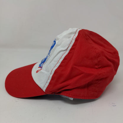 Unbranded Baby Infant Hat Red White Graphic Baseball 76 Logo