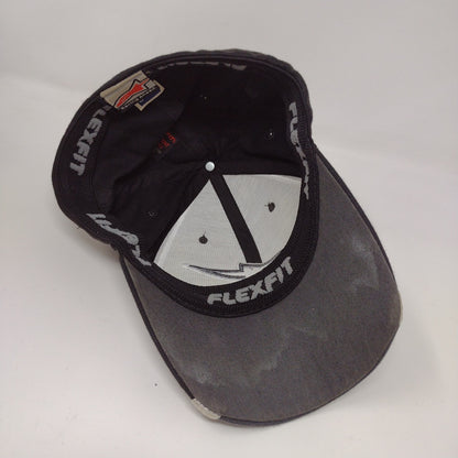 Alpinestars Flexfit Hat Size S-M Black Embroidered Logo 4 Autographs SEE DESC