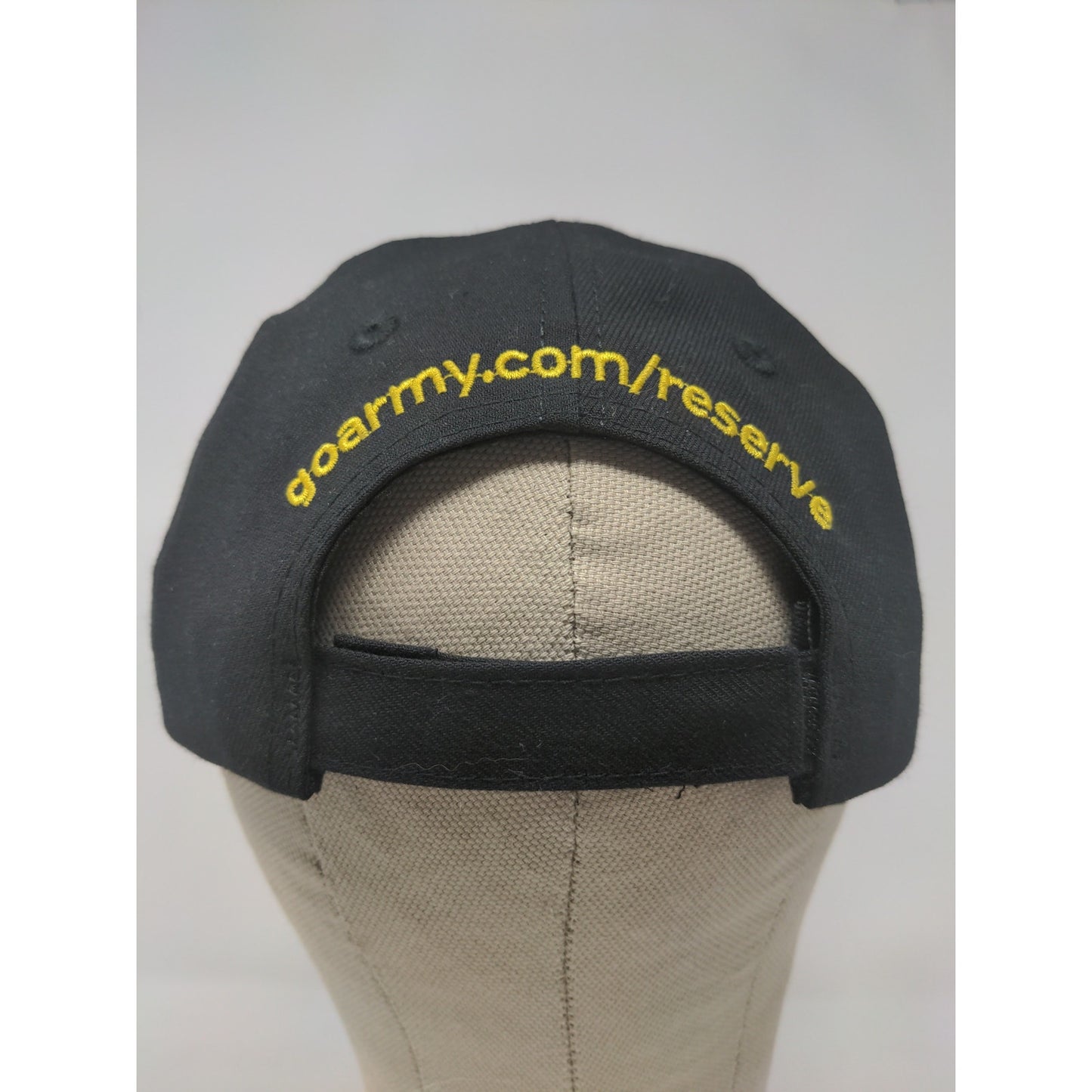 US Army GoArmy Hat Strapback Adjustable Black Embroidered Logo OFSA Made USA