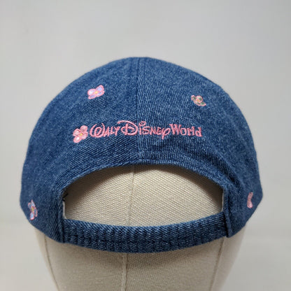 Walt Disney World Kids Girl's Stretchy Hat Blue Size Youth Minnie Mouse Logo