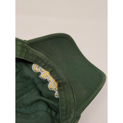 Cabelas Outdoor Outfitter Slideback Hat Green Embroidered Logo OSFA Adjustable