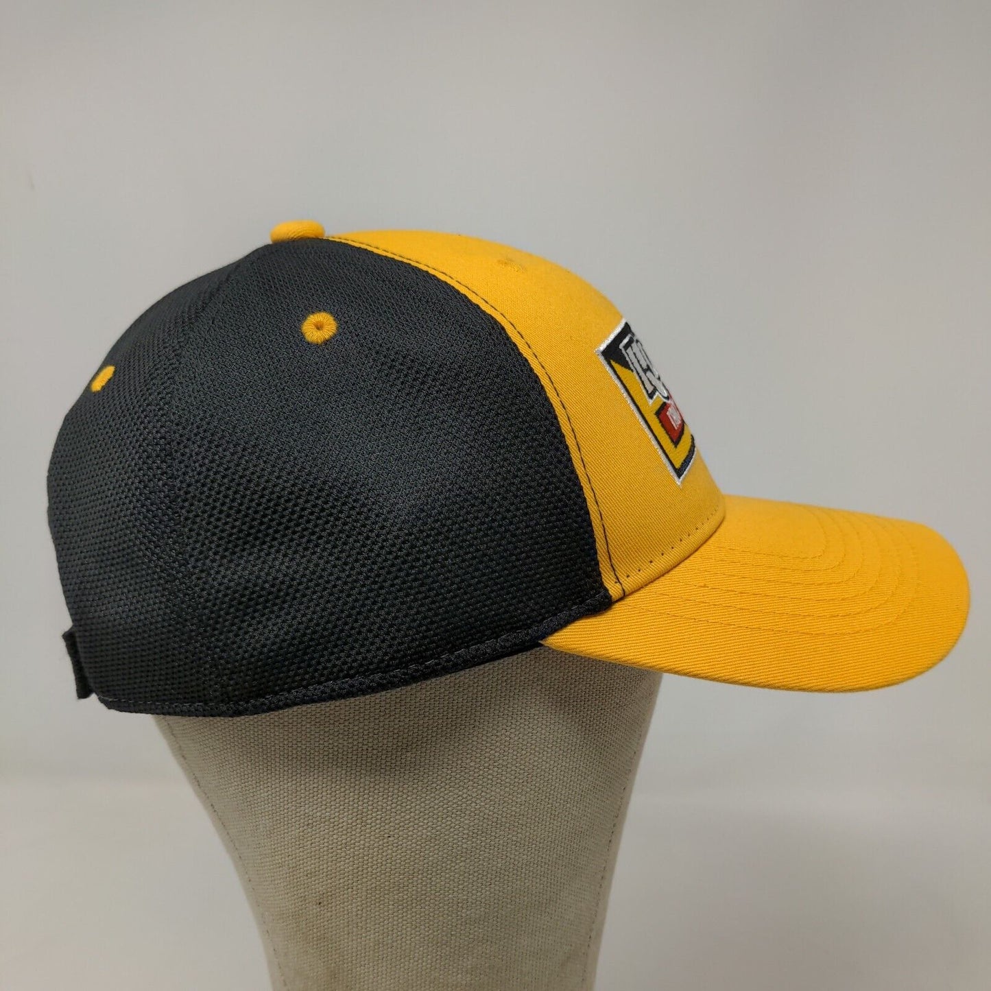 Stewart-Haas Men's Strapback Hat #14 Yellow Black Rush Truck Centers