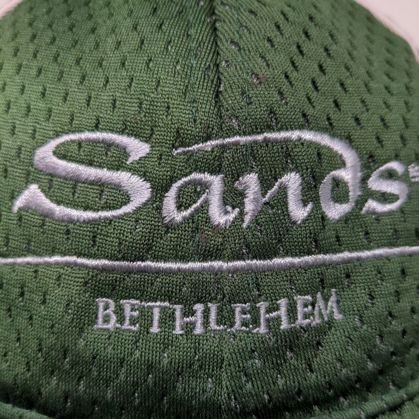 Fahrenheit Men's Strapback Hat Green Adjustable Sands Bethlehem Casino