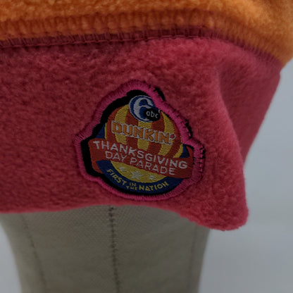Dunkin' Donuts Men's Beanie Hat Orange Pink Embroidered Logo Thanksgiving Day