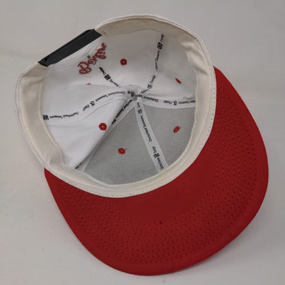 Deutschland Souvenirs Men's Snapback Hat Red White Adjustable Embroidered Logo
