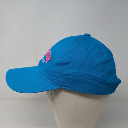 DKPS Men's Strapback Hat Blue Adjustable Embroidered Cancun Mexico Logo