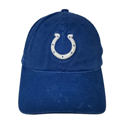 NFL Team Apparel Indianapolis Colts Reebok Flexfit Blue Official Hat Cap OSFA