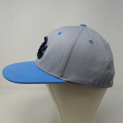 Pacific Headwear Men's Fitted Hat Gray Size L/XL Embroidered Big Logo DS Diamond