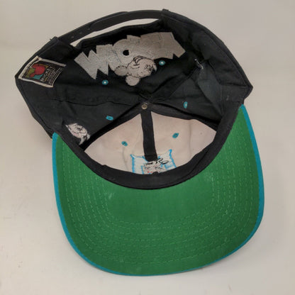 Mickey Unlimited Men's Snapback Hat Blue Black Adjustable Embroidered Logo