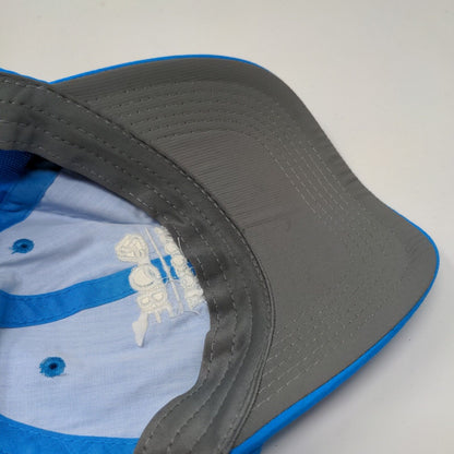 QBE Shootout Slideback Hat PGA Golf Blue OSFA Embroidered Logo