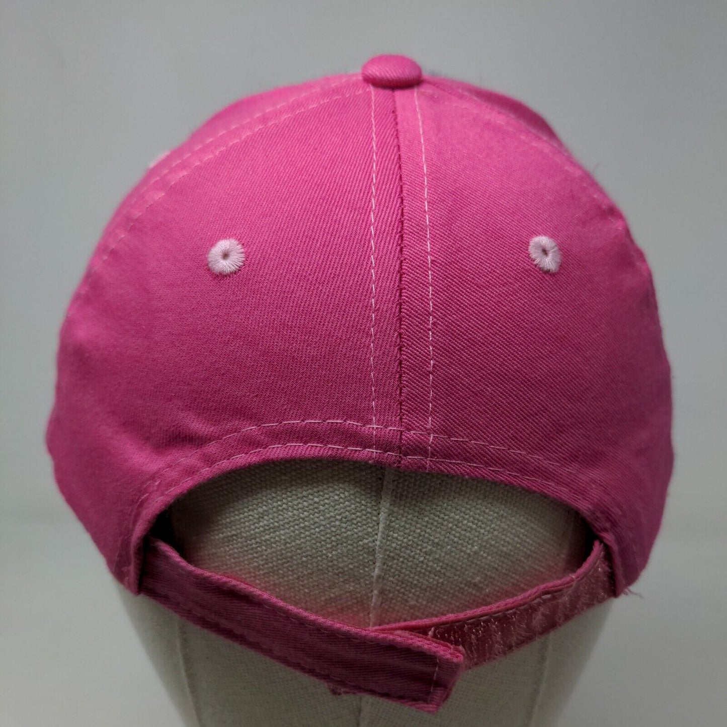 Shopkins Girl's Strapback Hat Pink OSFM Graphic Logo BFF's 2018 100% Cotton