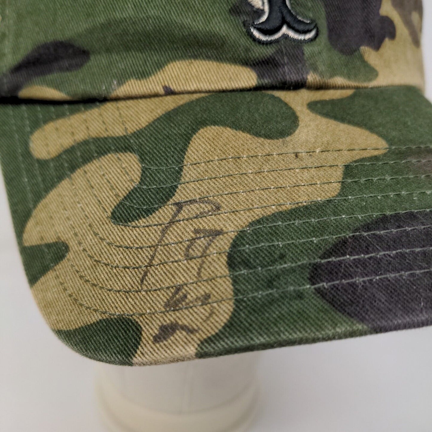 Twins Enterprise Men's Slideback Hat Camouflage OSFA Pawtucket Red Sox Logo