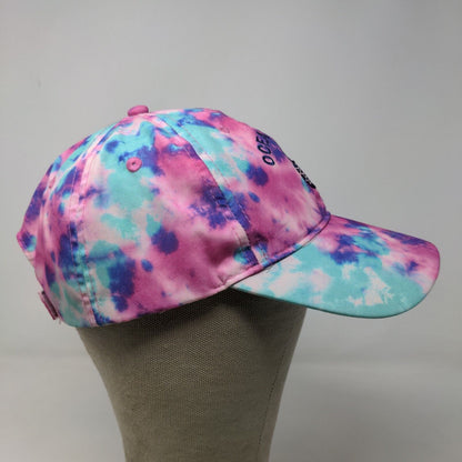 Lucky 7 USA Women's Strapback Hat Multicolor Tie Dye Embroidered Ocean City NJ