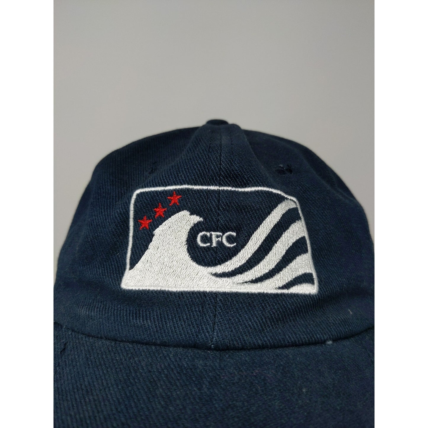 US Government Combined Federal Campaign Slideback Hat Embroidered Logo Blue