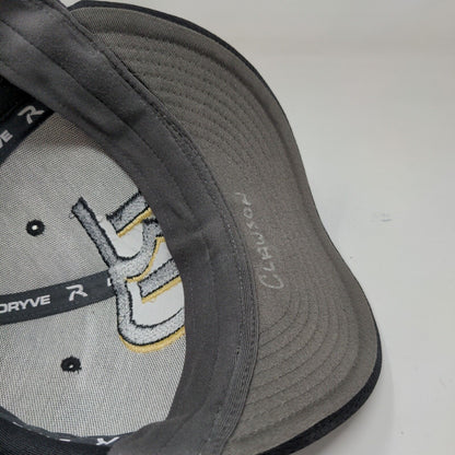 Richardson Men's Fitted Hat Black Gray Size Small-Medium Embroidered